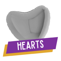 Heart Foil Shapes