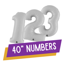 Jumbo Foil Numbers
