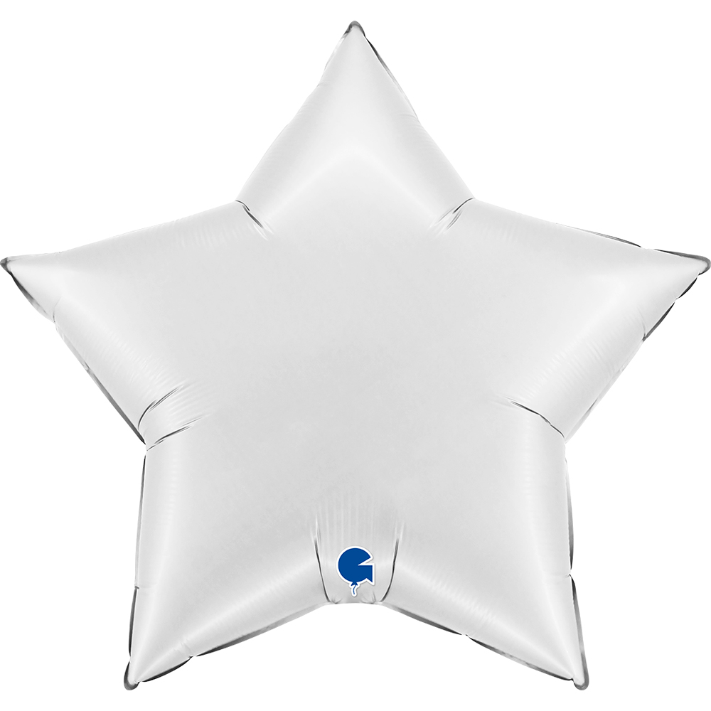 Grabo 36" satin white star
