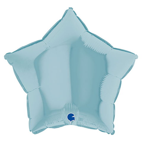 pastel blue star grabo balloons