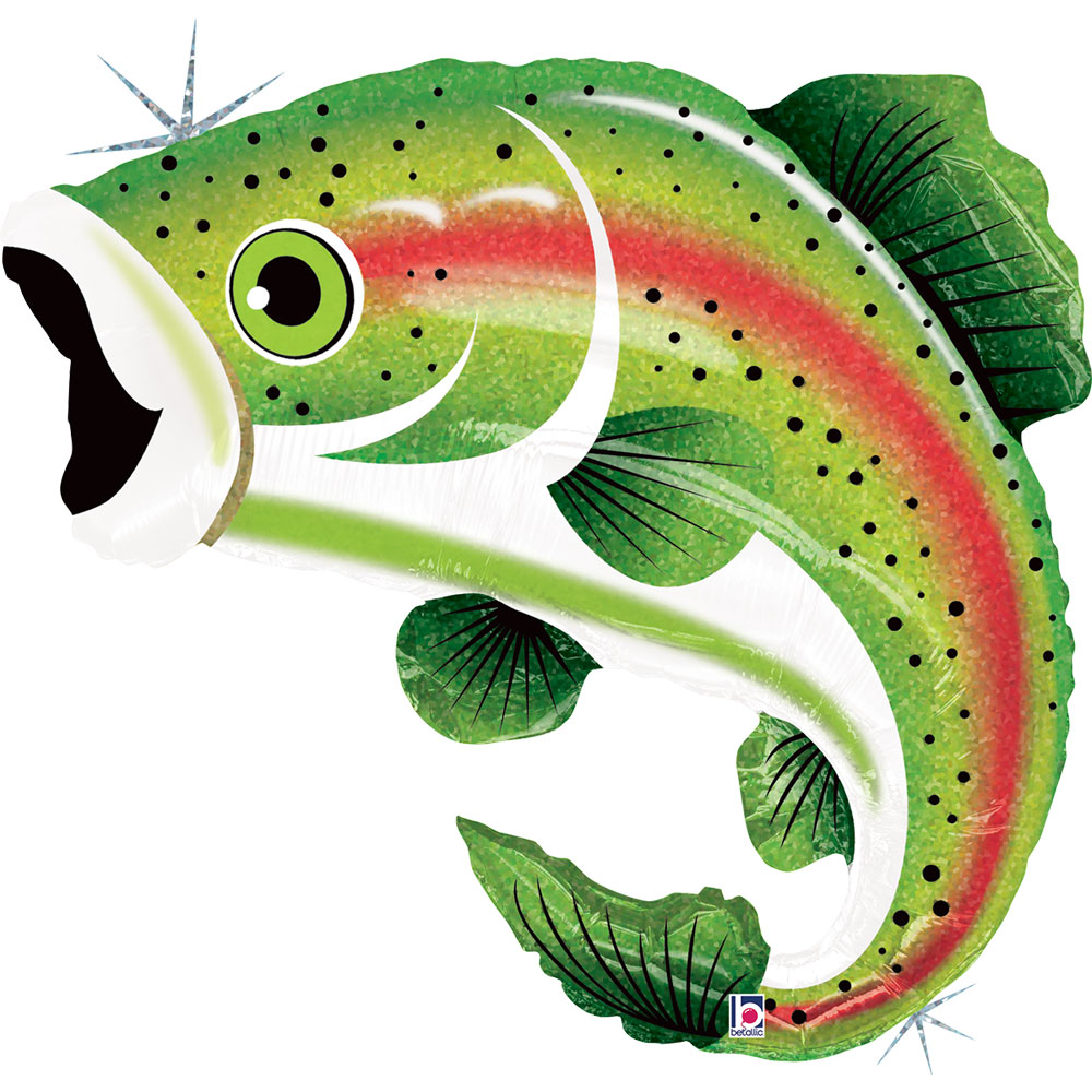 85655h Rainbow Trout Balloon Grabo