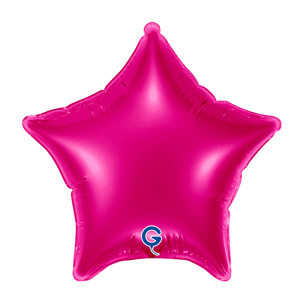 04214m Grabo Star Magenta Balloon