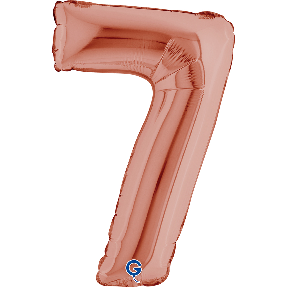 Grabo 142307RG Number 7 Rose Gold 14 inch