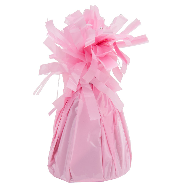 222623 Pastel Light Pink Foil Balloon Weight Oaktree
