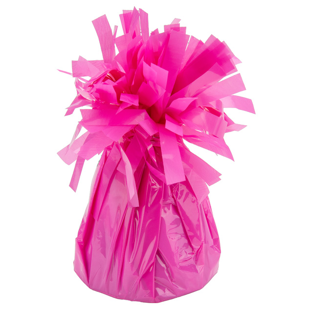 222623 Pastel Fuchsia Foil Balloon Weight Oaktree