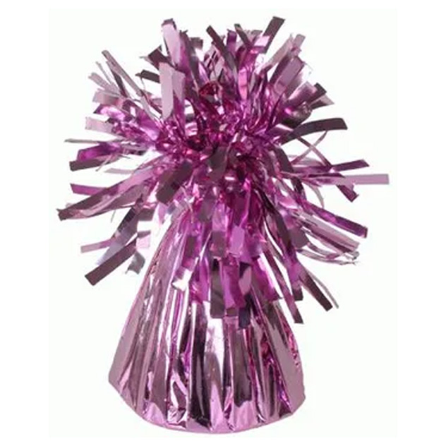222746 Pink Foil Balloon Weight Oaktree