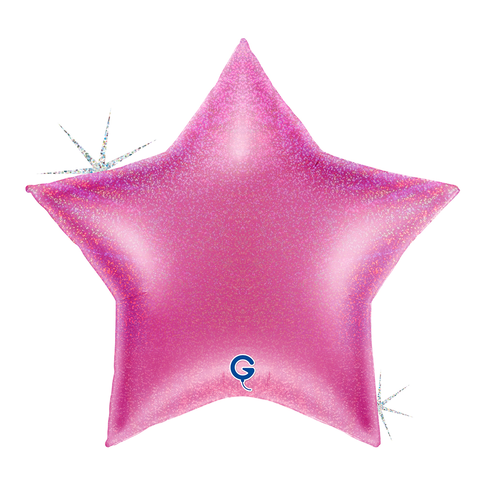Grabo 36261GHF Star 36 inch Glitter Holographic